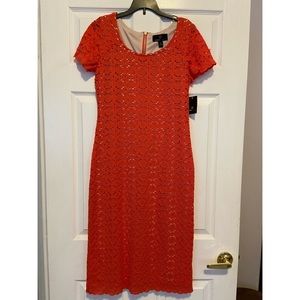 Bright Orange Beautiful Dress